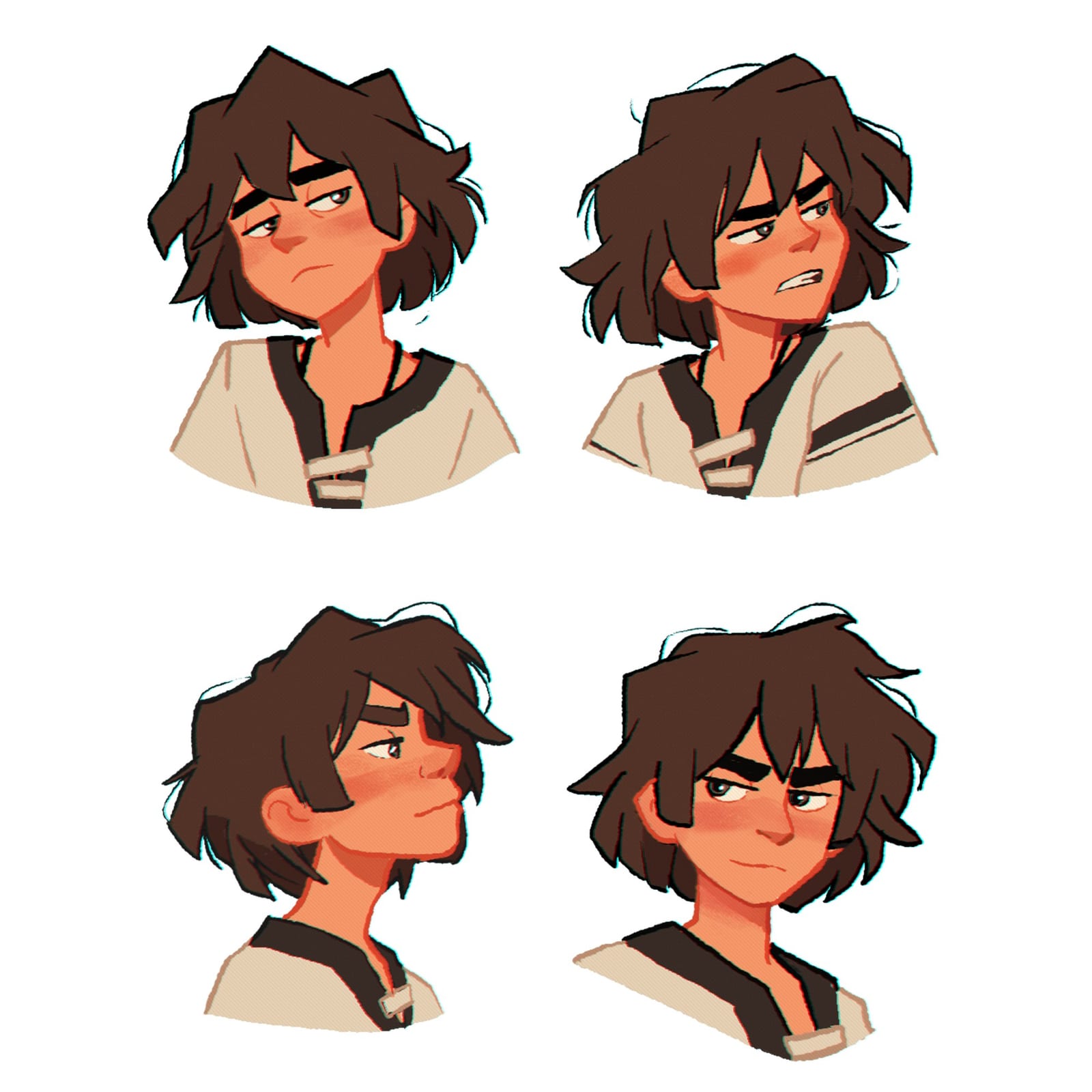 Vuk in four expressions