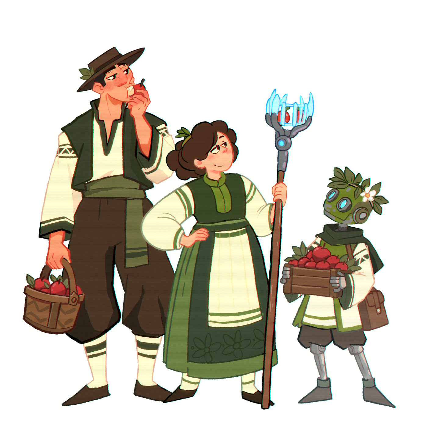 Bosani: a line-up of characters
