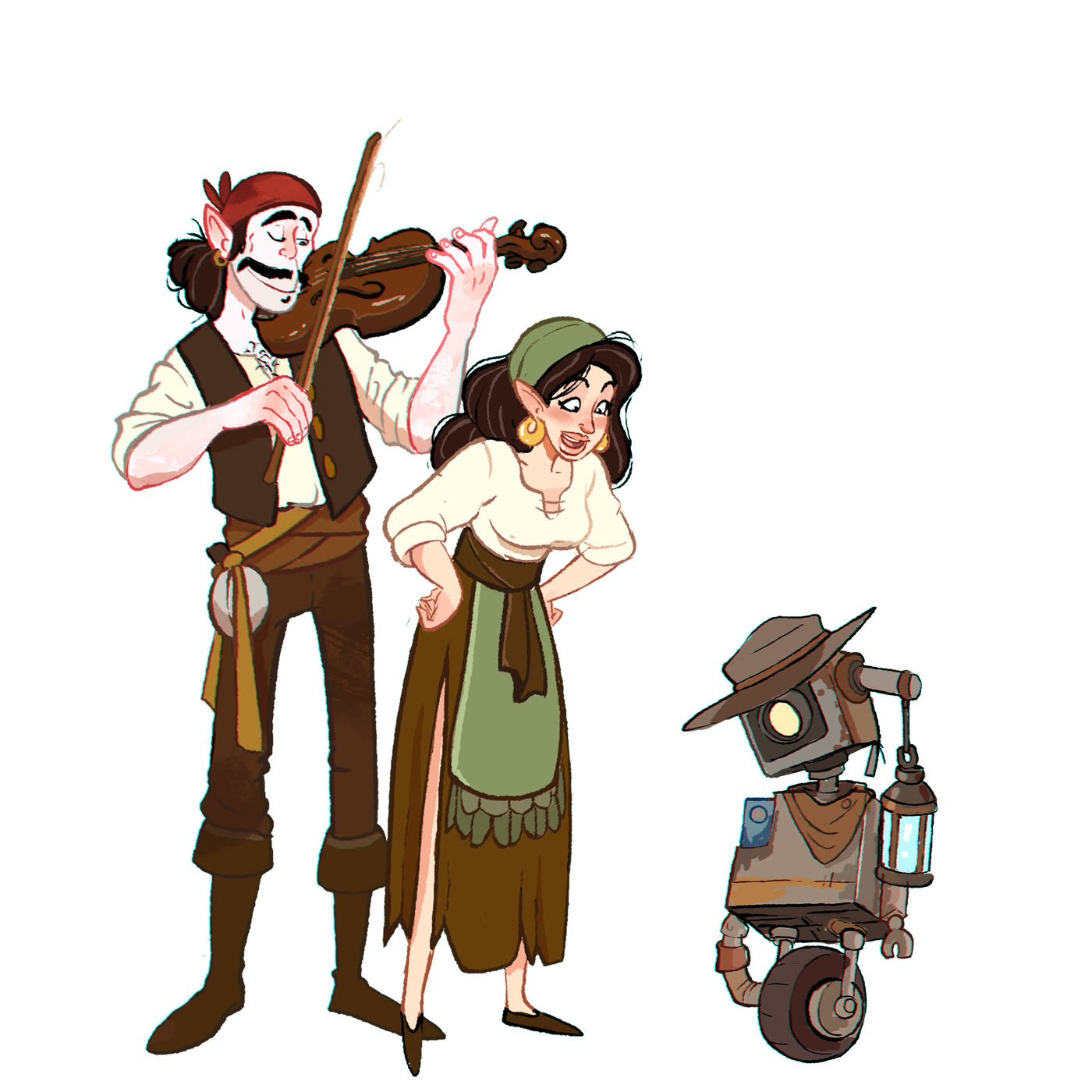 Rohni: a line-up of characters