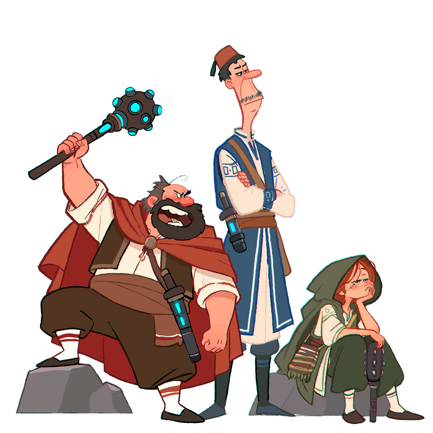 Zavjetnici: a line-up of characters